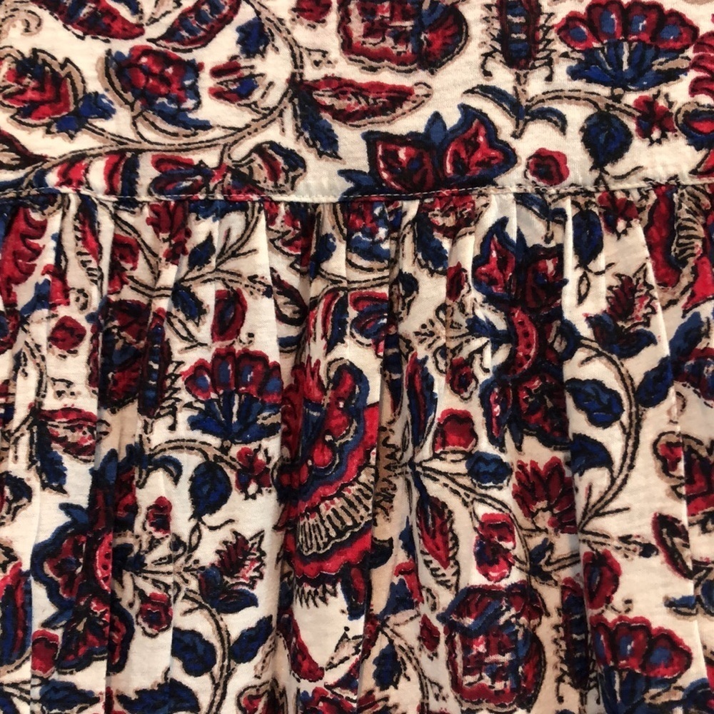 Lucky Brand V-Neck Blouse Small - Picture 5 of 11